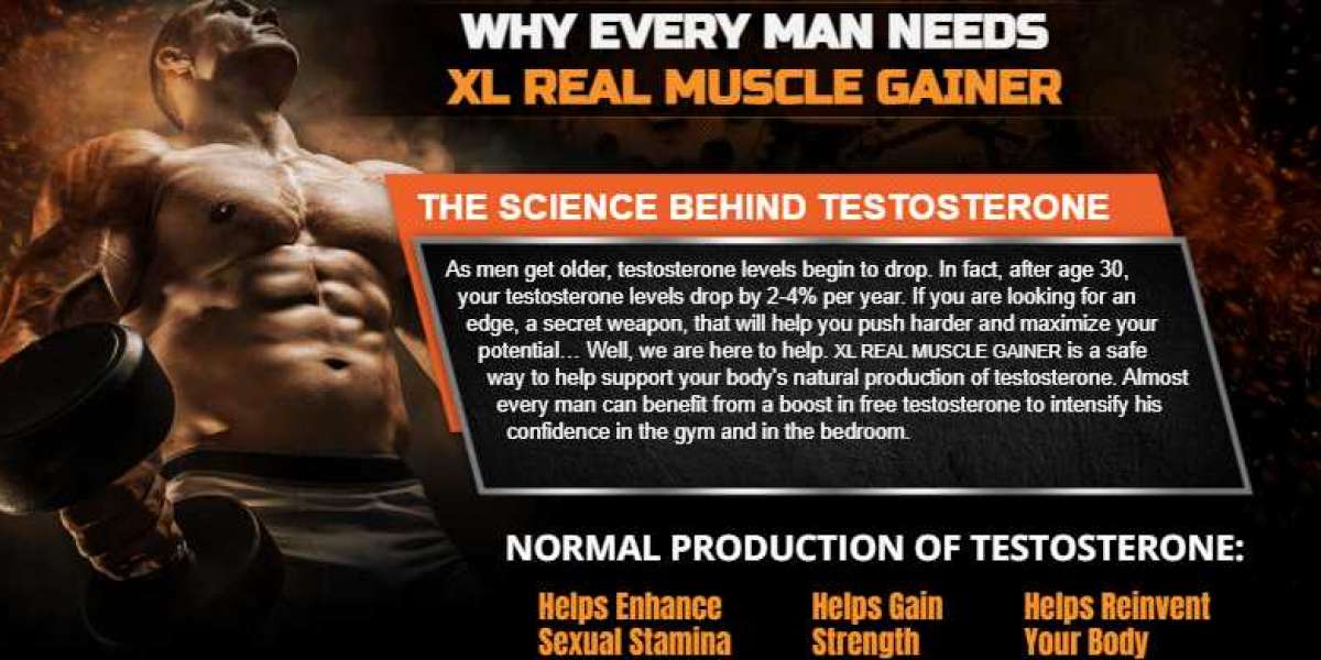 XL Real Muscle Gainer - Natural Health Product, Gainer, Works 2o21