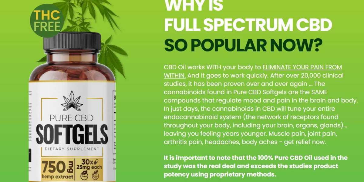 What Is the Advantage of the Pure CBD Softgels Product?
