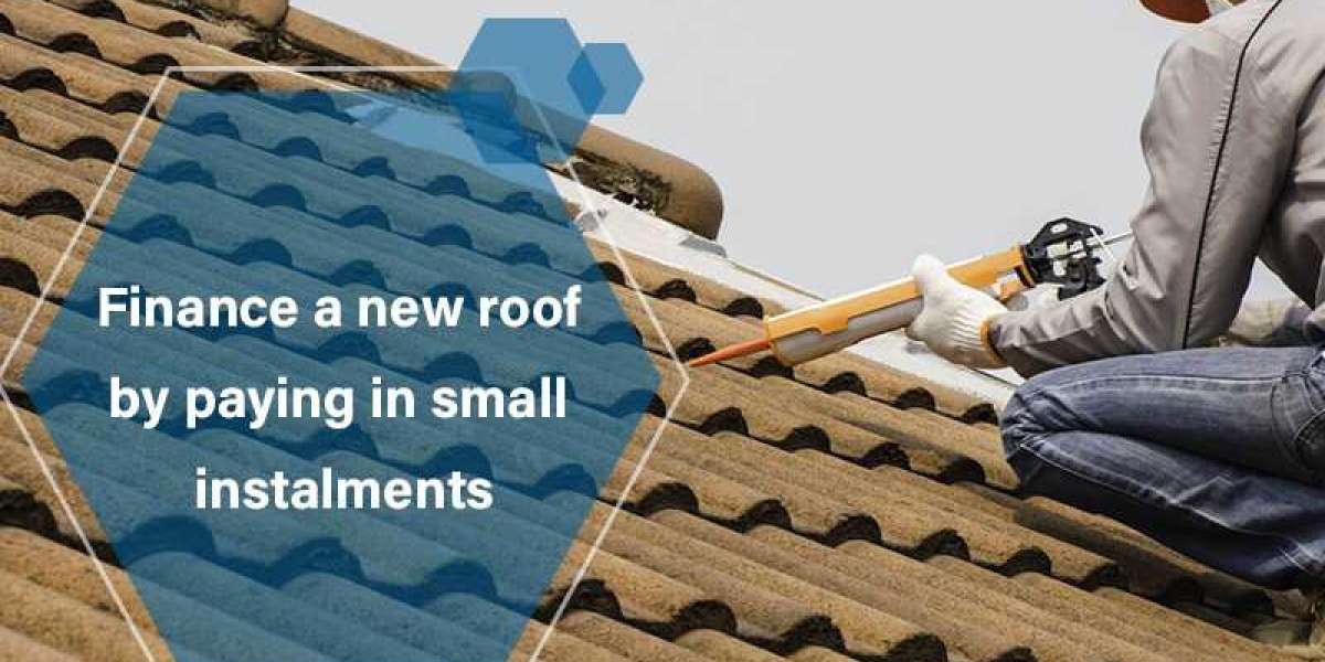 Finance a new roof by paying in small installments