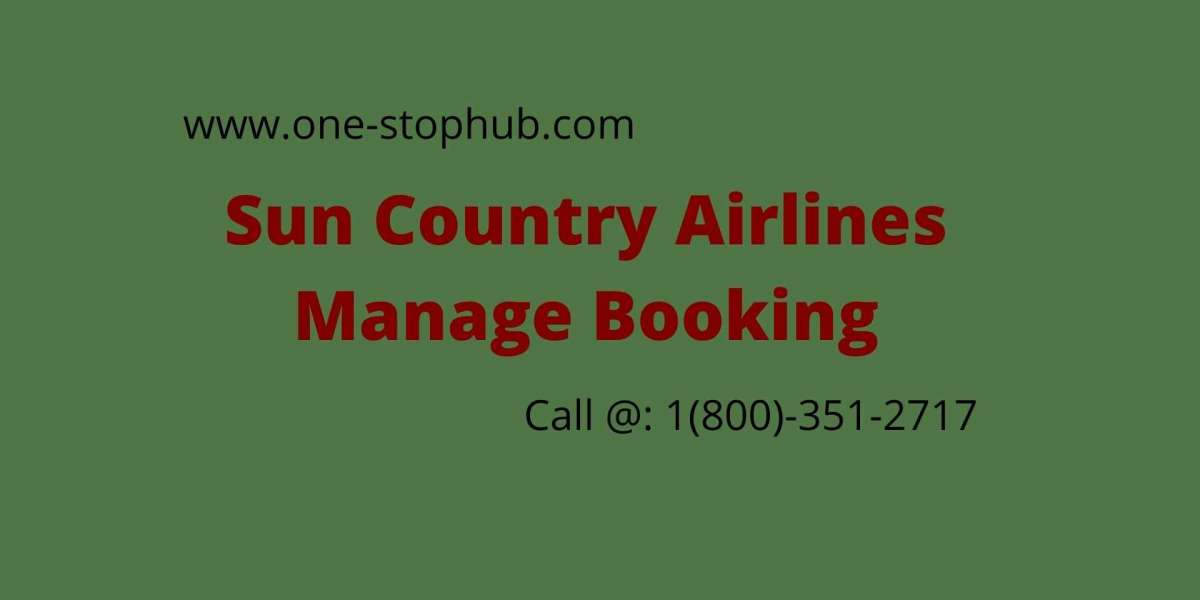 Sun Country airlines manage booking