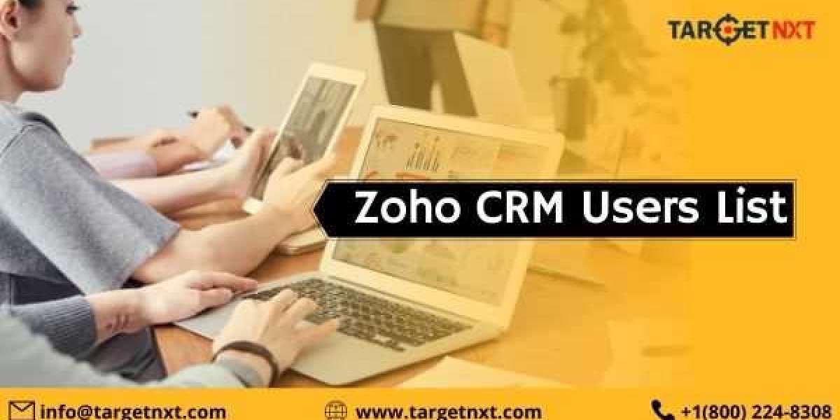 Zoho CRM Users Email List | Zoho CRM Users List
