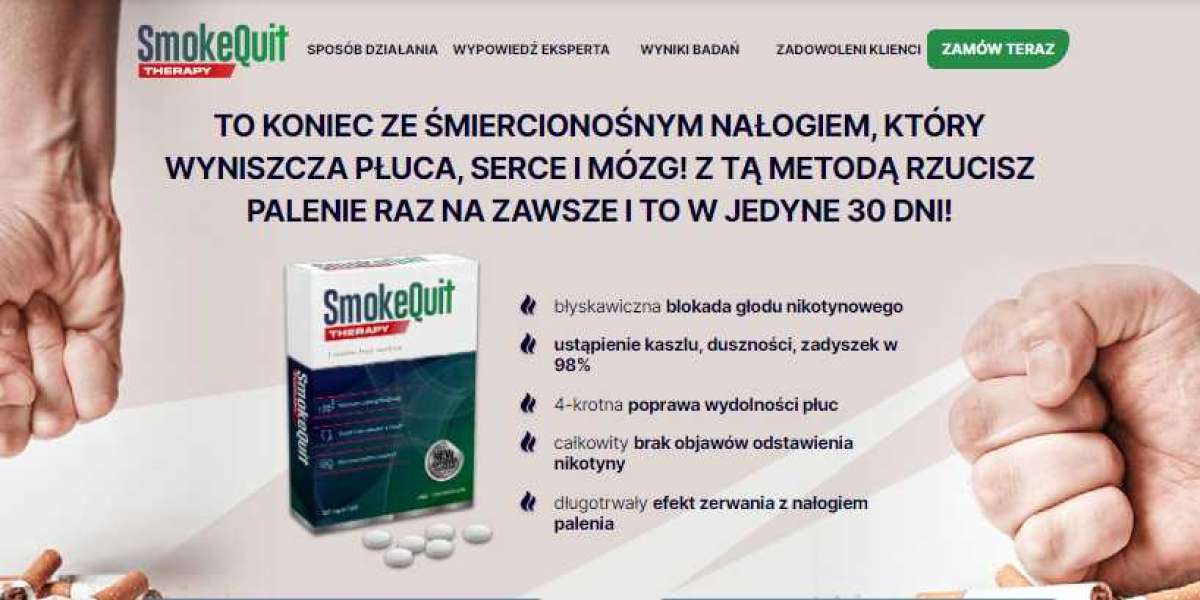 SmokeQuit Therapy-recenzje-Cena-Kup-Pigułki-korzyści-Gdzie kupić w Polska