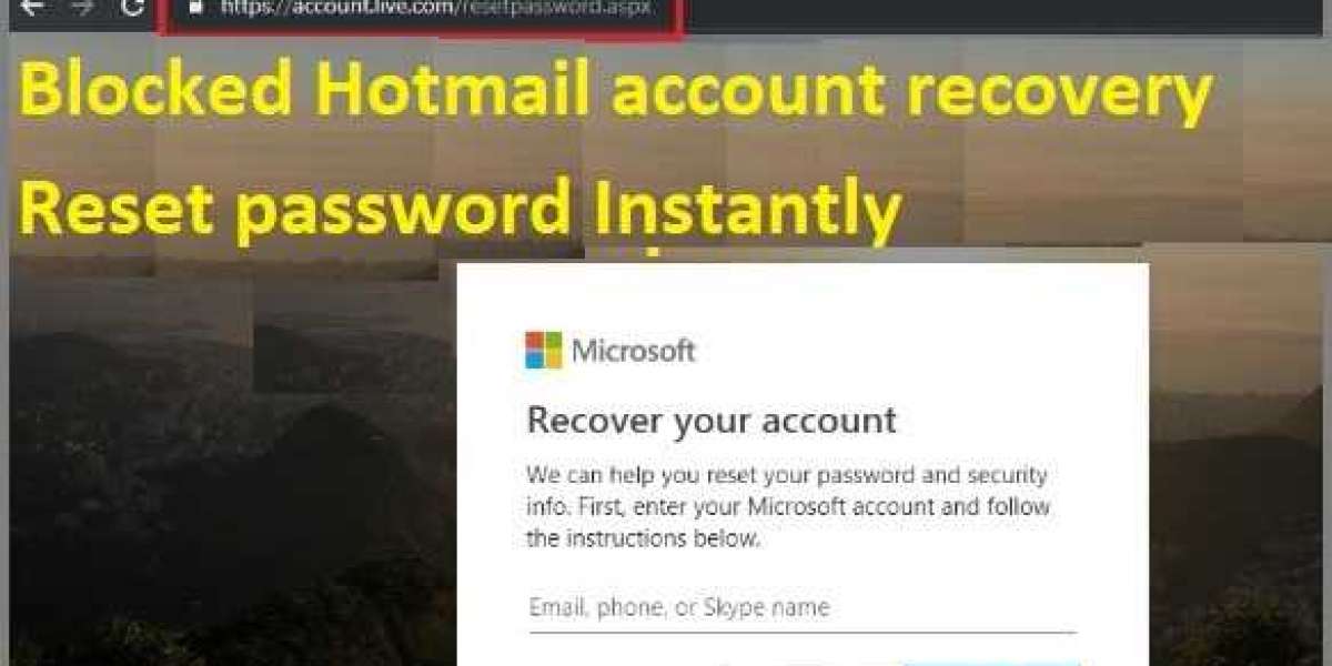 How can I get back my Hotmail account?