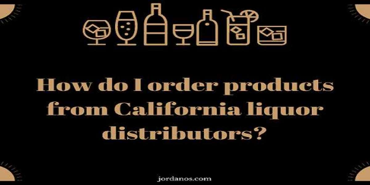 How do I order products from California liquor distributors?