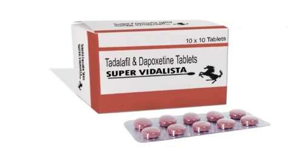 Super Vidalista  (Tadalafil) - Erectile Dysfunction - Get it Now