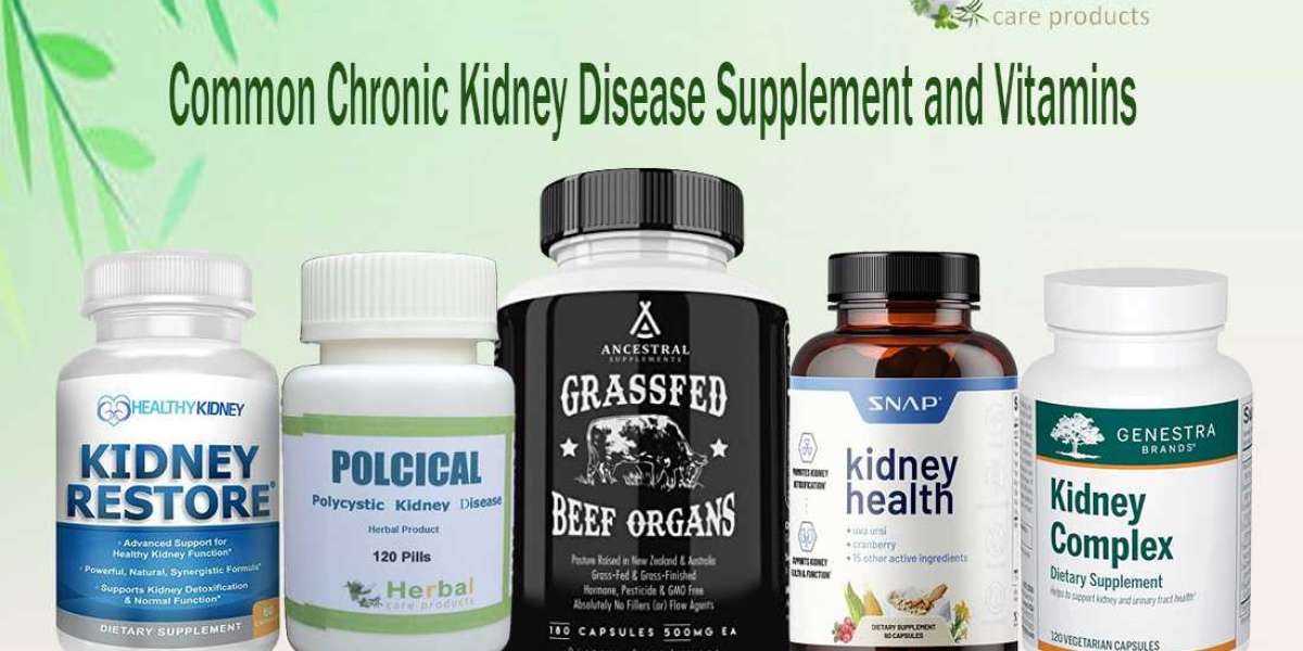 Common Chronic Kidney Disease Supplement and Vitamins