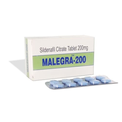Malegra 200 | Power-Packed ED Pill