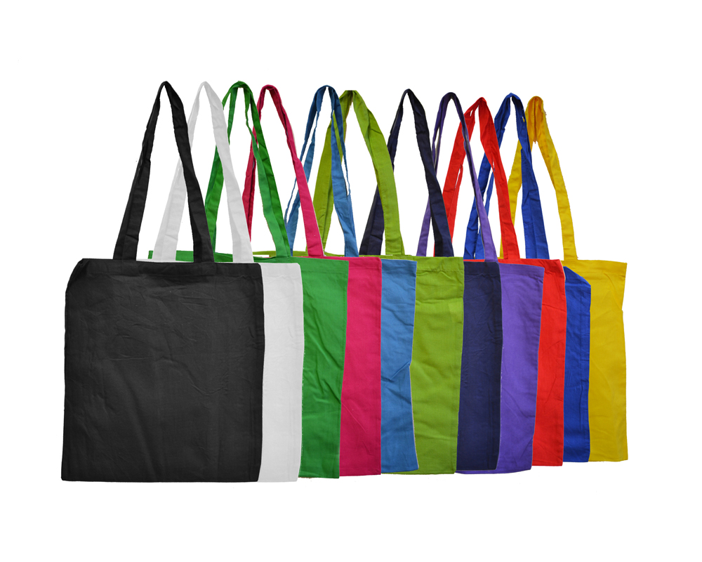 Cheap Promotional Cotton Bags UK | 5oz Coloured Cotton Bags